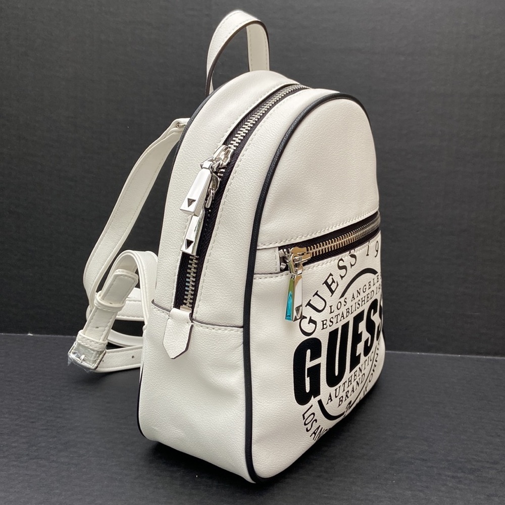 New GUESS Kalipso Logo Backpack - Picture 3 of 11